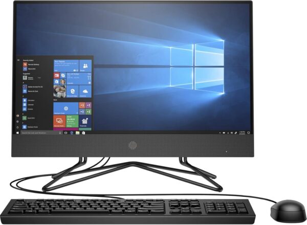 HP AIO Core i3 10th Gen 21.5-inch FHD (4 GB/1 TB HDD/Windows 10/Black /5.7kg) 200 G4