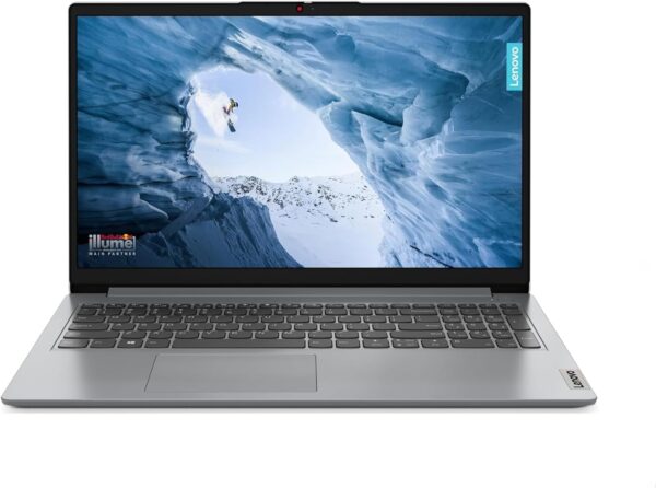 Lenovo IdeaPad 1 15AMN7 Laptop with 15.6" FHD IPS Anti-glare Display, Ryzen 3 7320U, 8GB RAM, 512GB SSD, Integrated Radeon 610M Graphics, Eng Arb, W11, Cloud Grey [82VG00T0AX]