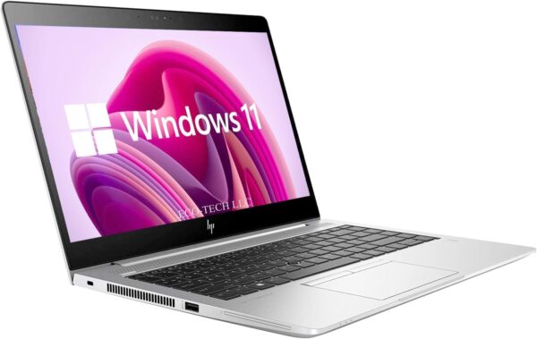 HP Elitebook 840 G5 14" FHD Business Laptop Computer, Intel Quad-Core i5-8350U, 16GB DDR4 RAM, 512GB SSD, Backlit Keyboard, Type-C, HDMI, Windows 11 Pro (Renewed) - Image 2