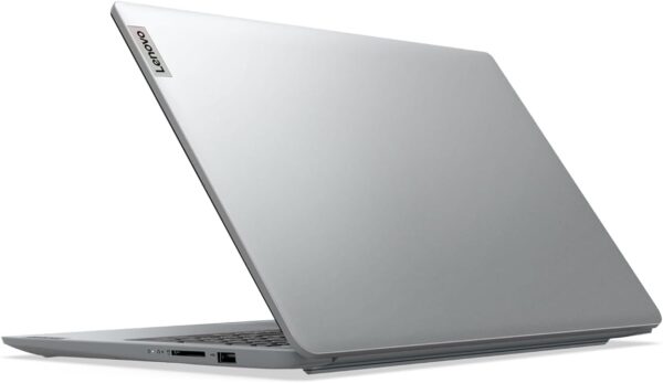 Lenovo IdeaPad 1 15AMN7 Laptop with 15.6" FHD IPS Anti-glare Display, Ryzen 3 7320U, 8GB RAM, 512GB SSD, Integrated Radeon 610M Graphics, Eng Arb, W11, Cloud Grey [82VG00T0AX] - Image 3