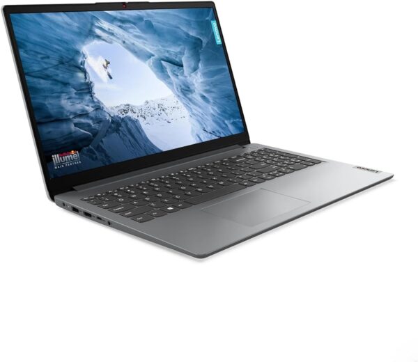 Lenovo IdeaPad 1 15AMN7 Laptop with 15.6" FHD IPS Anti-glare Display, Ryzen 3 7320U, 8GB RAM, 512GB SSD, Integrated Radeon 610M Graphics, Eng Arb, W11, Cloud Grey [82VG00T0AX] - Image 4