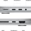 Apple 2023 MacBook Pro laptop with Apple M2 Pro chip with 12‑core CPU and 19‑core GPU: 14.2-inch Liquid Retina XDR display, 16GB, 1TB SSD storage. Works with iPhone/iPad; Silver; English - Image 3